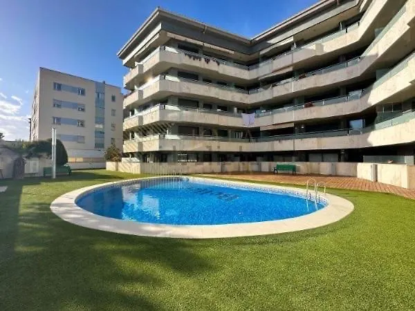 Hermoso Piso En Un Paso De La Playa De Fenals Con Piscina Λορέτ Ντε Μαρ